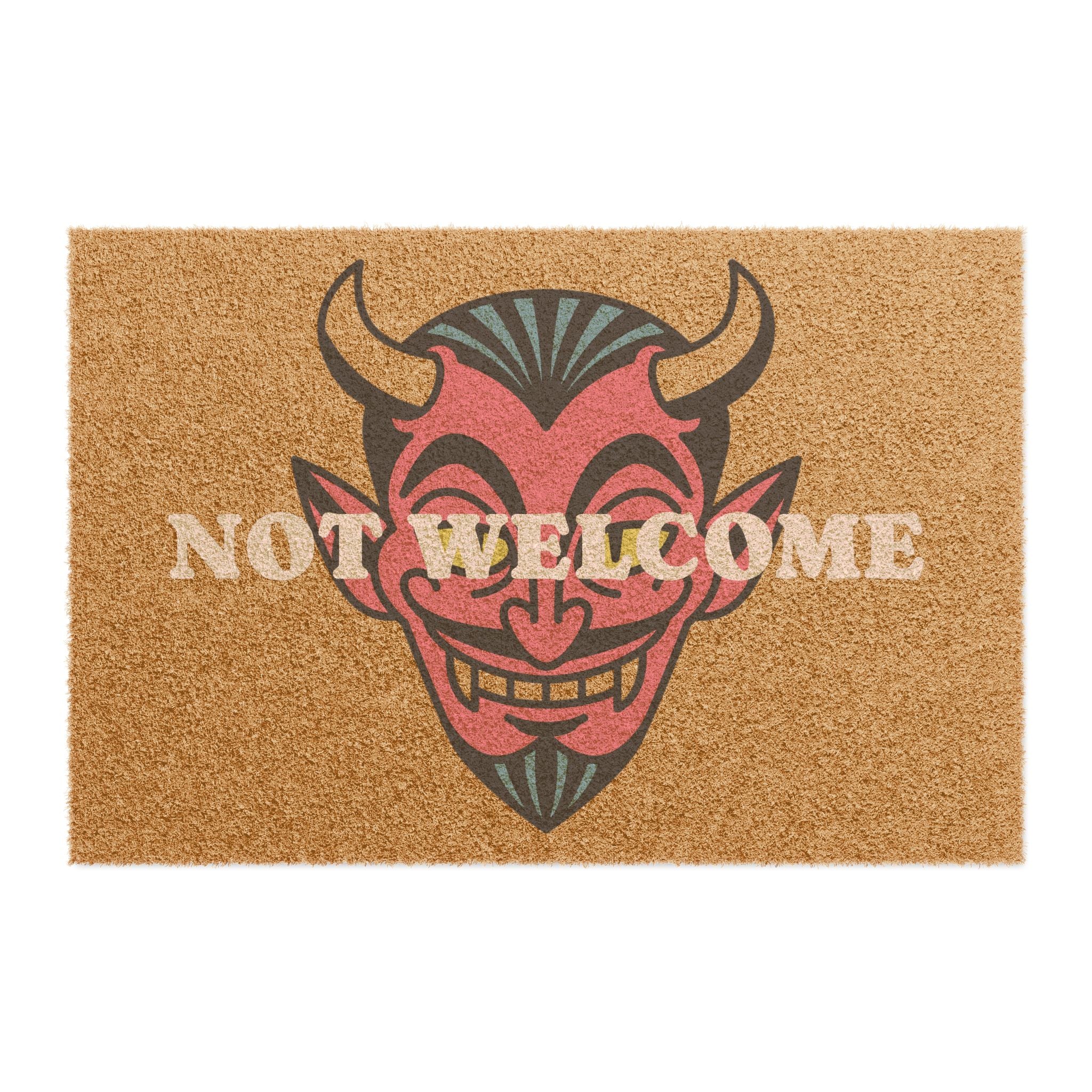 DEVIL NOT WELCOME HERE